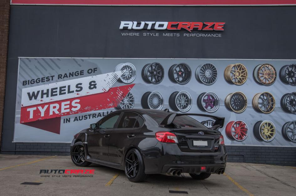 SUBARU WRX CC03R  MATTE BLACK